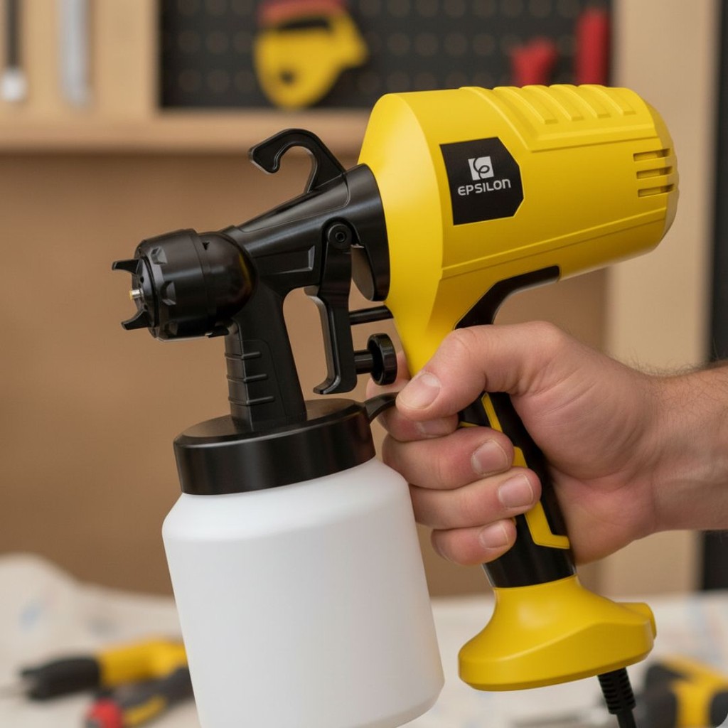 Pistola De Pintura Pulverizador De Tinta Elétrica Paint Epsilon