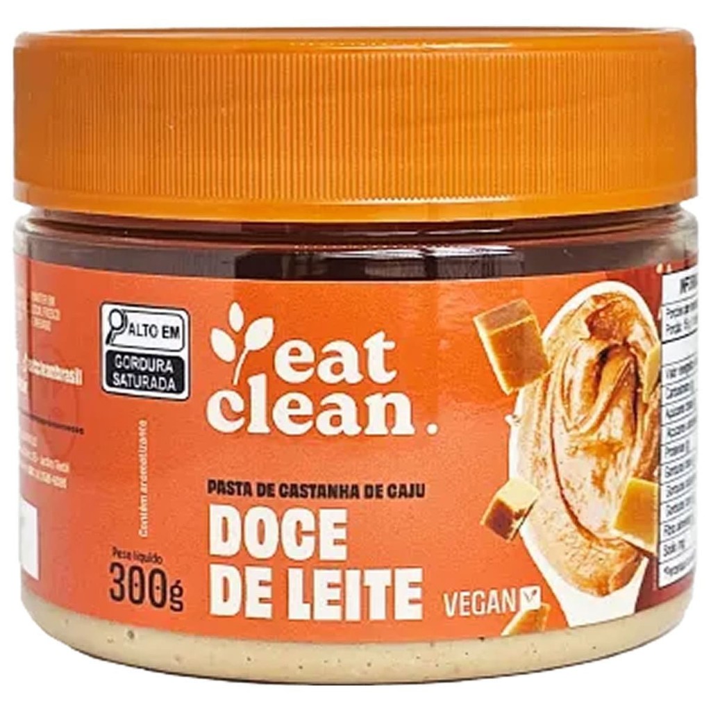 Pasta Castanha de Caju - 300g Doce de Leite - Eat Clean