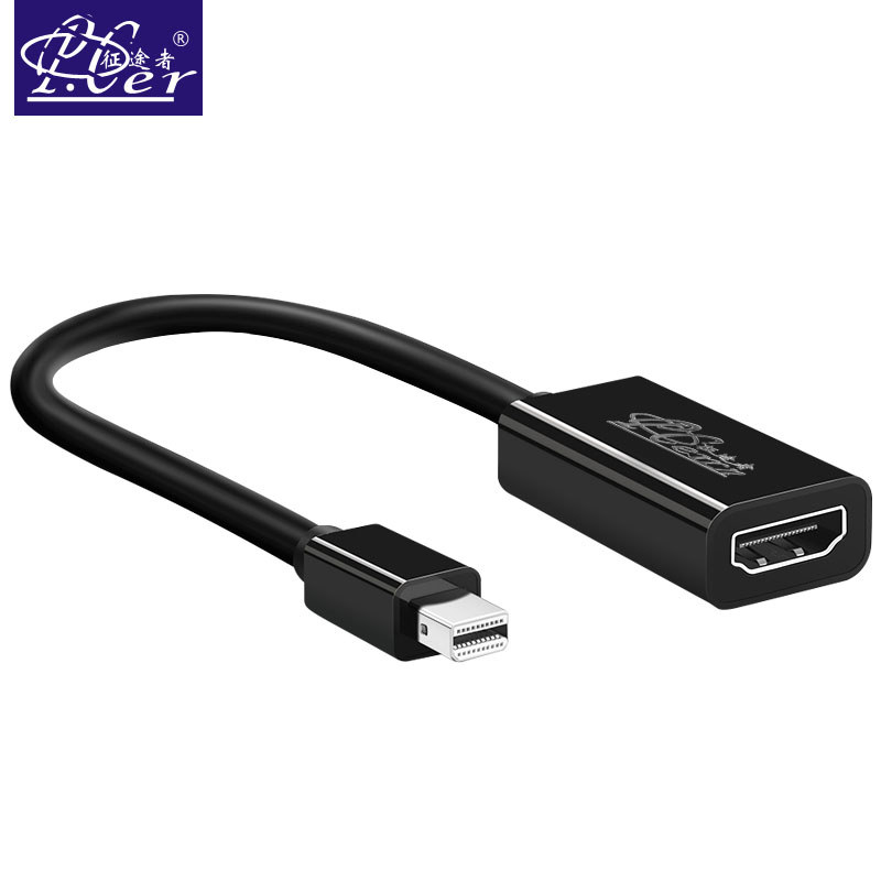 Diário minidp para hdmi/vga Conversor de cabo Lightning 2 Adaptador Mini pequeno dp HD Cabo Conexão para Laptop Tela de