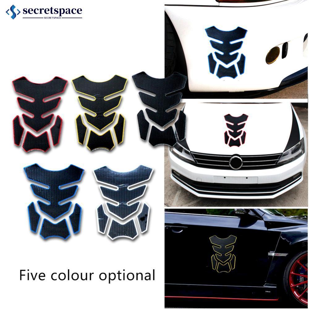 SECRETSPACE 3D Motocicleta Tanque De Óleo Combustível Almofada Decalque Protetor Capa Adesivo PVC Anti-Colisão Risco G7S