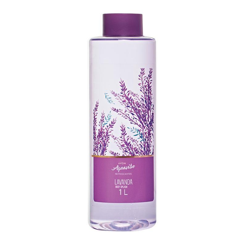 Body Splash Avon Aquavibe Refrescantes Lavanda 1L