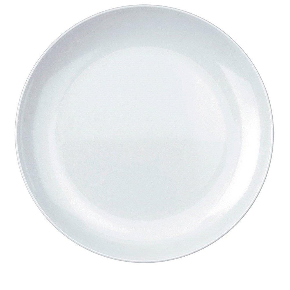 Conjunto de Pratos Sobremesa Nadir Vidro Branco Opaline Blanc 24 peças