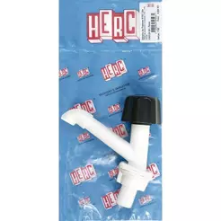 Torneira para Lavatório Herc 1195 1/2 Branca Plástico SM - Embalagem com 12 Unidades