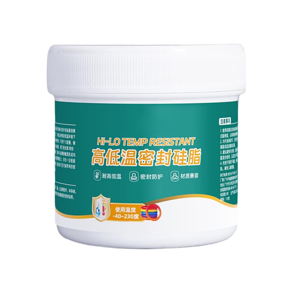 Brake Silicone Grease- 5.4x5.8cm Lightweight Sealing Lube Grease | Faucet Sealing Lubrication Sealant | Lubrication for