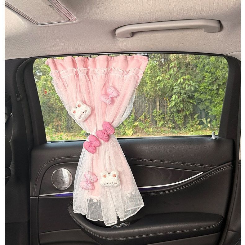 Janela do carro pára-sol cortina Interior protetor solar cortina carro bebê dormir privacidade cortina frente traseira e