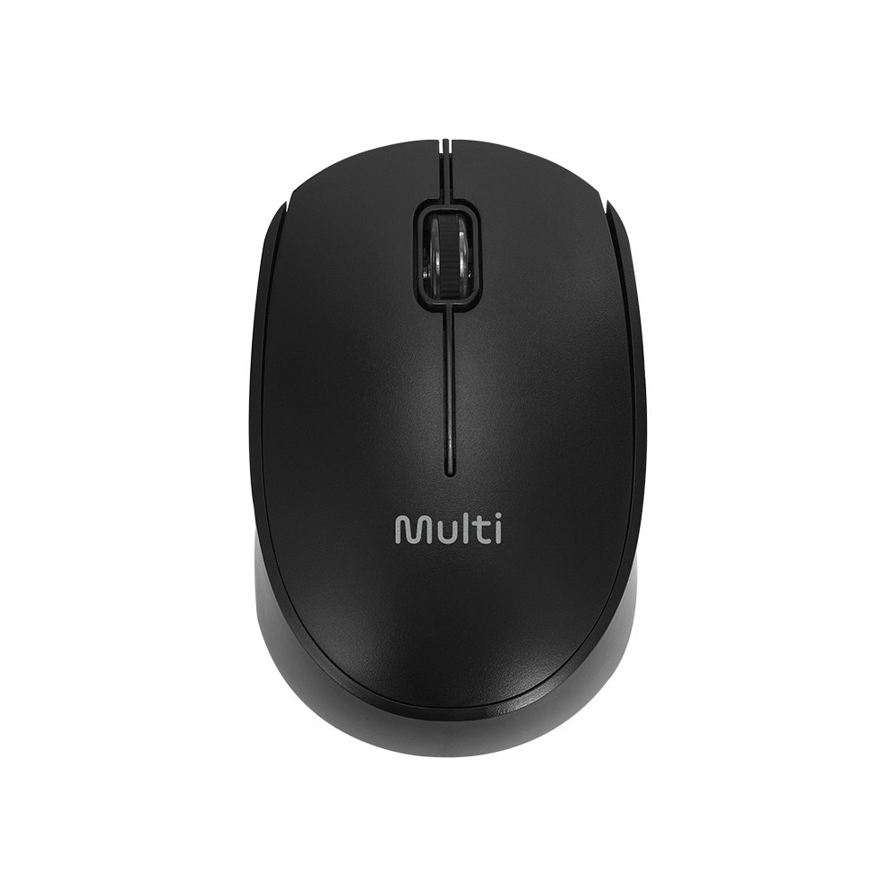 Mouse Sem Fio USB 2.4GHZ 1600 DPI Preto Multi - MO602