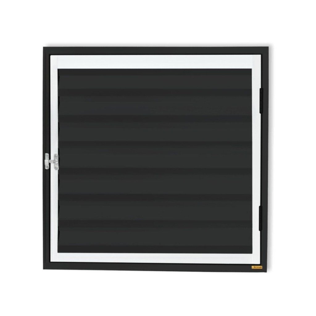 Abrigo D'água/gásplus 1 Folha sem Ventilação 80x80cm Brimak Mix Preto
