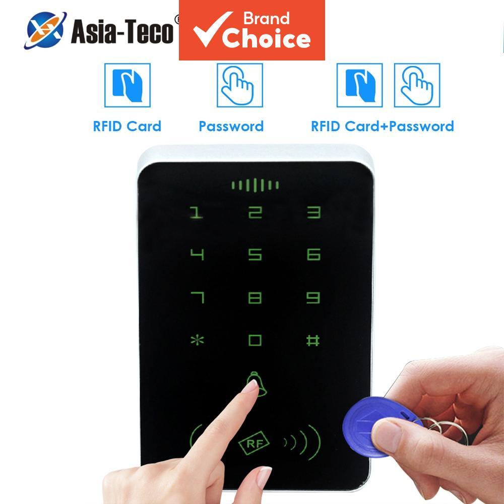 Sistema de Controle de Acesso com Teclado Digital, Controlador de Trava de Porta, Leitor de Cartão RFID de Proximidade,