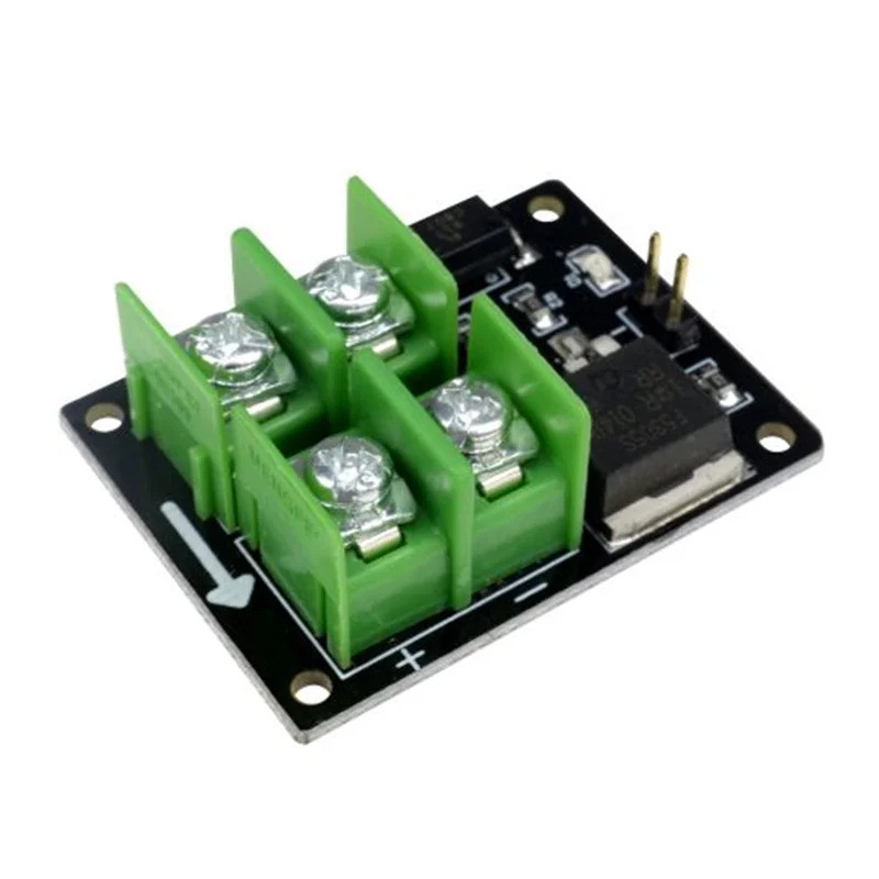 Módulo Mosfet de Controle de Baixa Tensão 3V 5V para Alta Tensão 12V 24V 36V para Arduino, Conexão IO MCU, Controle PWM
