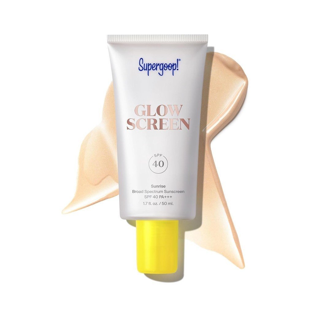 Super Oferta! Glowscreen SPF 40, Sunrise (Champagne) - 1.7 fl oz - Base iluminadora + protetor solar tonalizante de ampl
