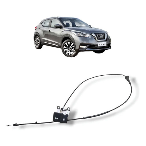 Cabo Abertura Capô E Tanque Combustível Nissan Kicks 2017 21