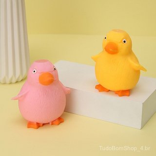 Pato amarelo, patinho amarelo, brinquedo de pegadinha para alívio do estresse, brinquedo criativo, brinquedo de apertar 