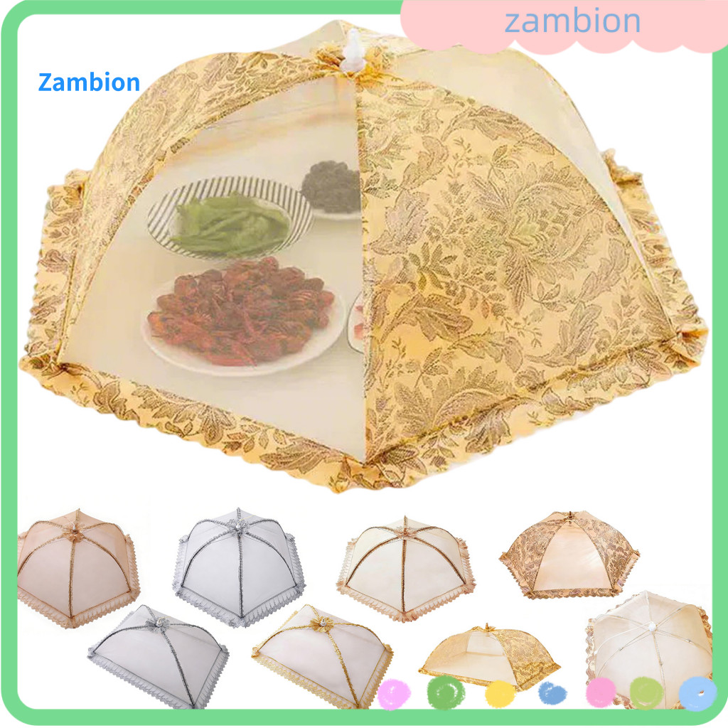 Vegetable Cover Reusable Food Foldable Mesh Covers – Fruit Protector Nets Bug-repellent Fly Screens for Outdoor Meals