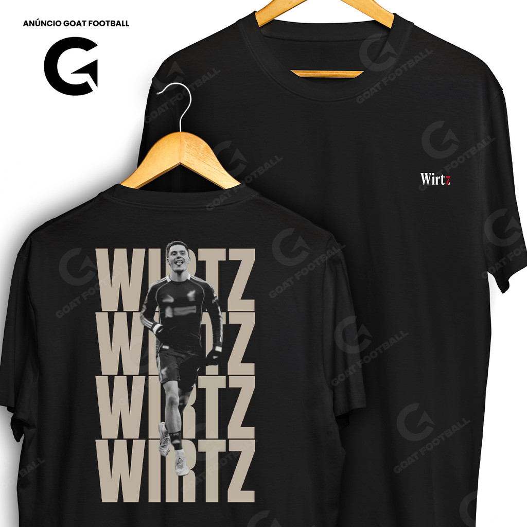 Camiseta Florian Wirtz Futebol Blusa Camisa 100% Algodão