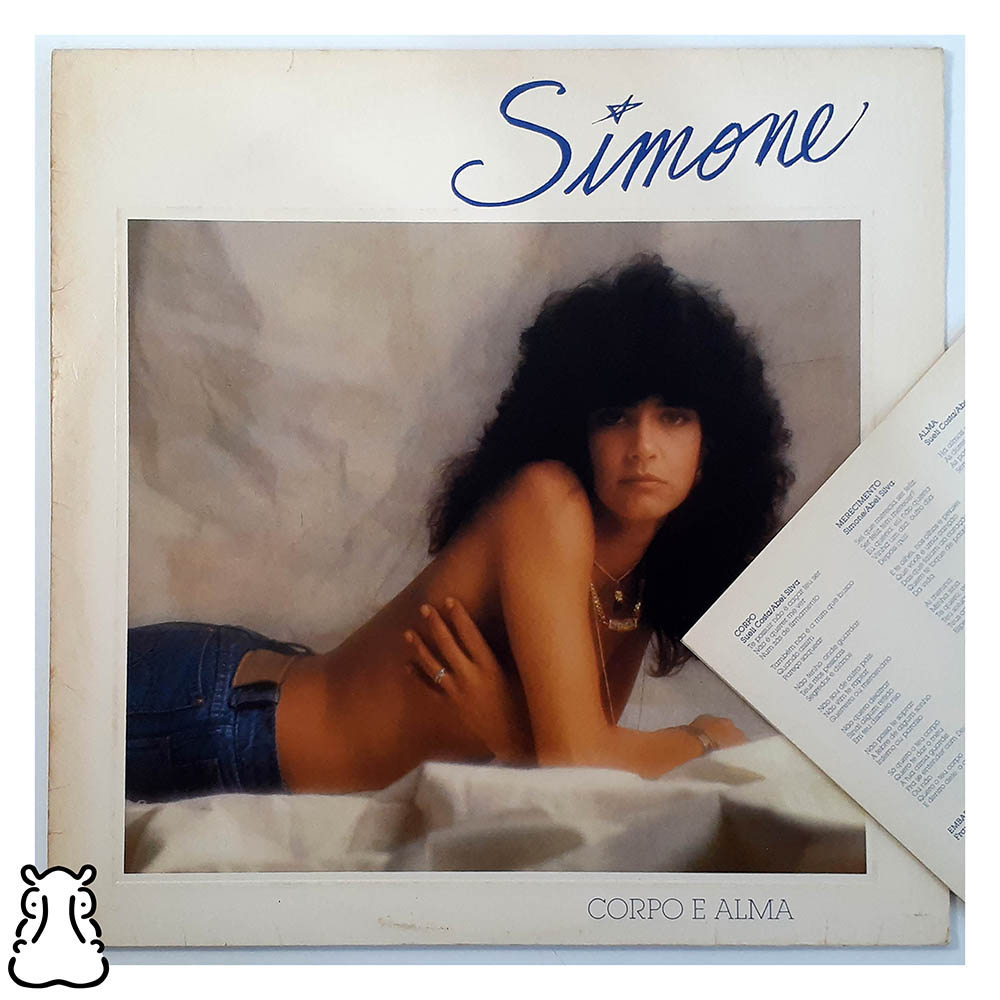 LP Simone - Corpo e Alma - Disco Vinil 1981 Encarte - Hm