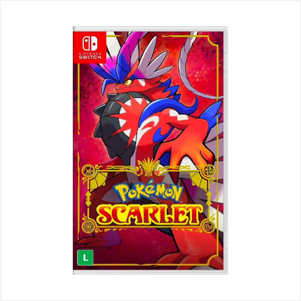 Jogo Pokémon Scarlet - Nintendo Switch - Usado - Original