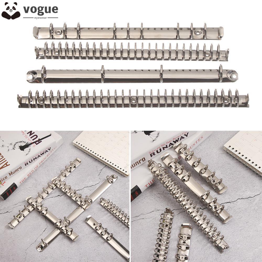 VOGUEEE A4/B5/A5/A6/A7 Pasta De Arquivo De Folhas Soltas Material De Escritório Metal Recarregável Acessório Fichário