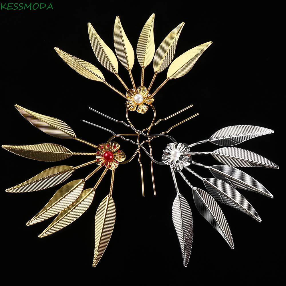 Kessemoda Thai Cocar Penteado Ferramenta De Design Retro Flor Feminino Antigo Clássico U Forma Hairpin