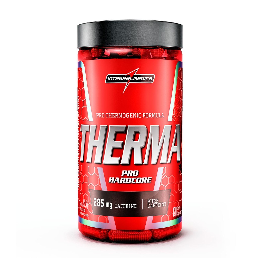 Thermogênico Therma Pro Hardcore 120 Cápsulas Integralmedica em Oferta na Shopee