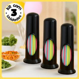 Kit 3 Porta Canudos Plástico Simples Lanchonete Restaurante Boteco Bares Sorveteria em Oferta na Shopee