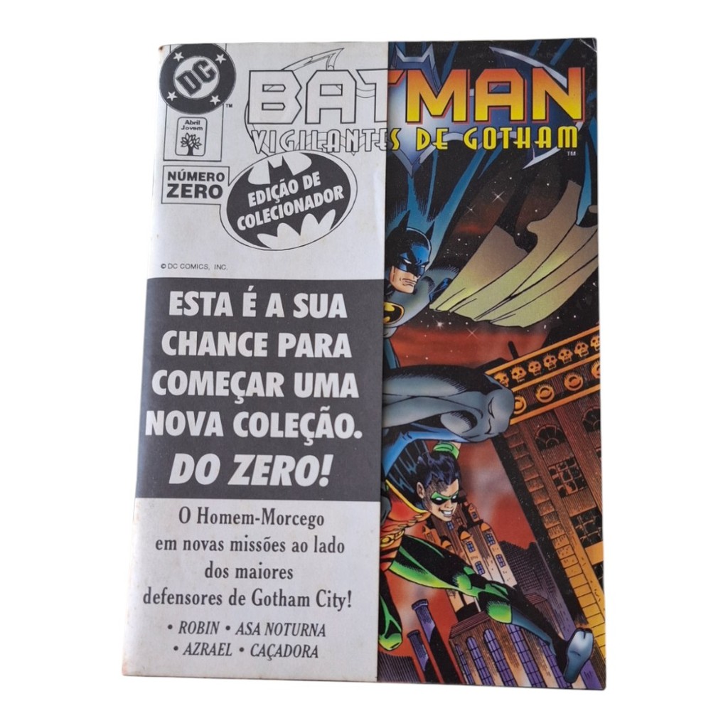 Hq Gibi - Batman - Vigilantes de Gotham n° 0 - Ed. Abril - 1996