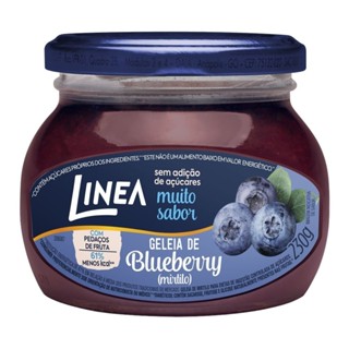 Geleia Linea Mirtilo Zero Açúcar 230g em Oferta na Shopee