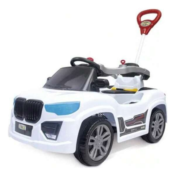 Carrinho Passeio E Pedal Bm Car Branco Maral Branco