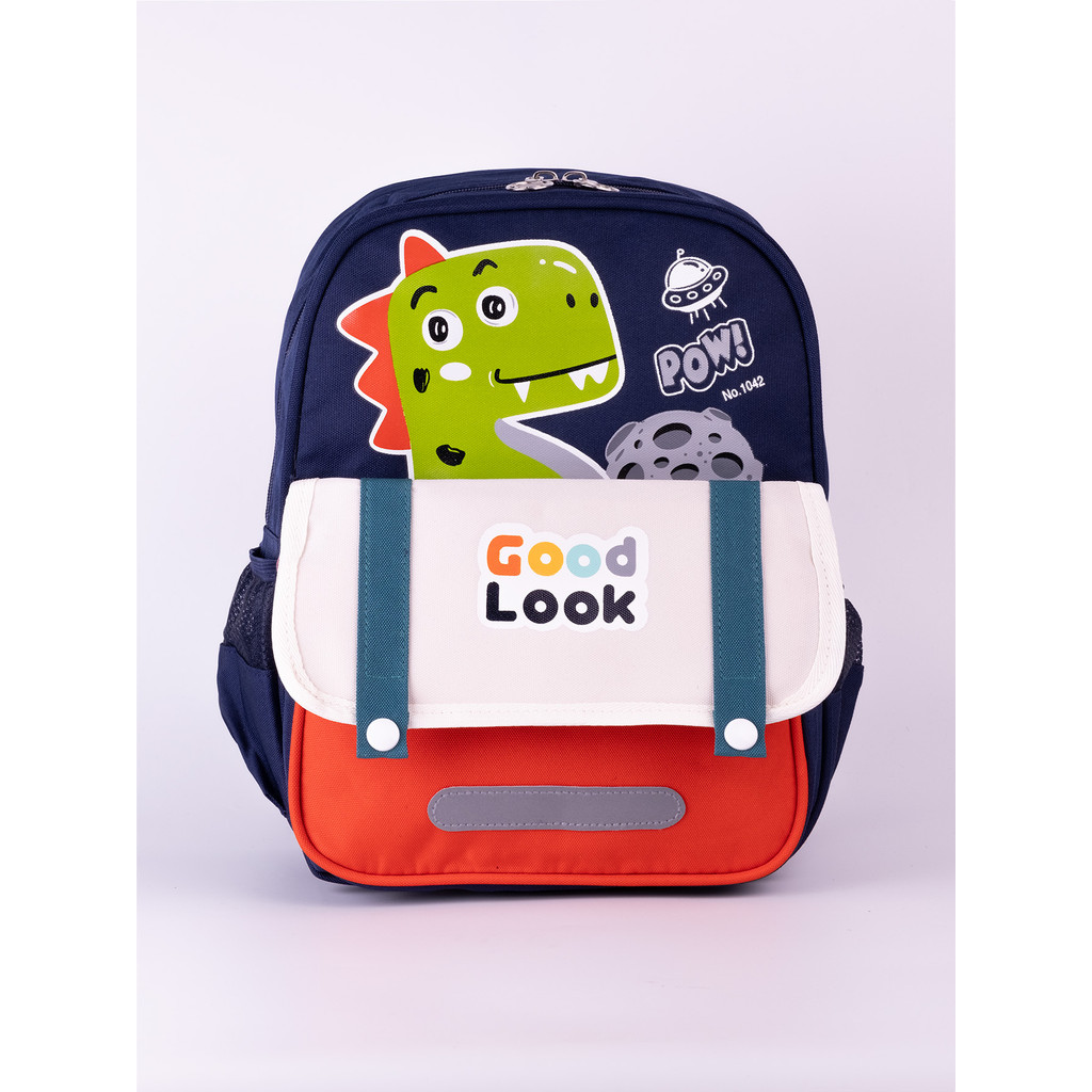 Mochila Infantil Escolar de Nylon Tam P Creche Pré-Escola REF C-1042