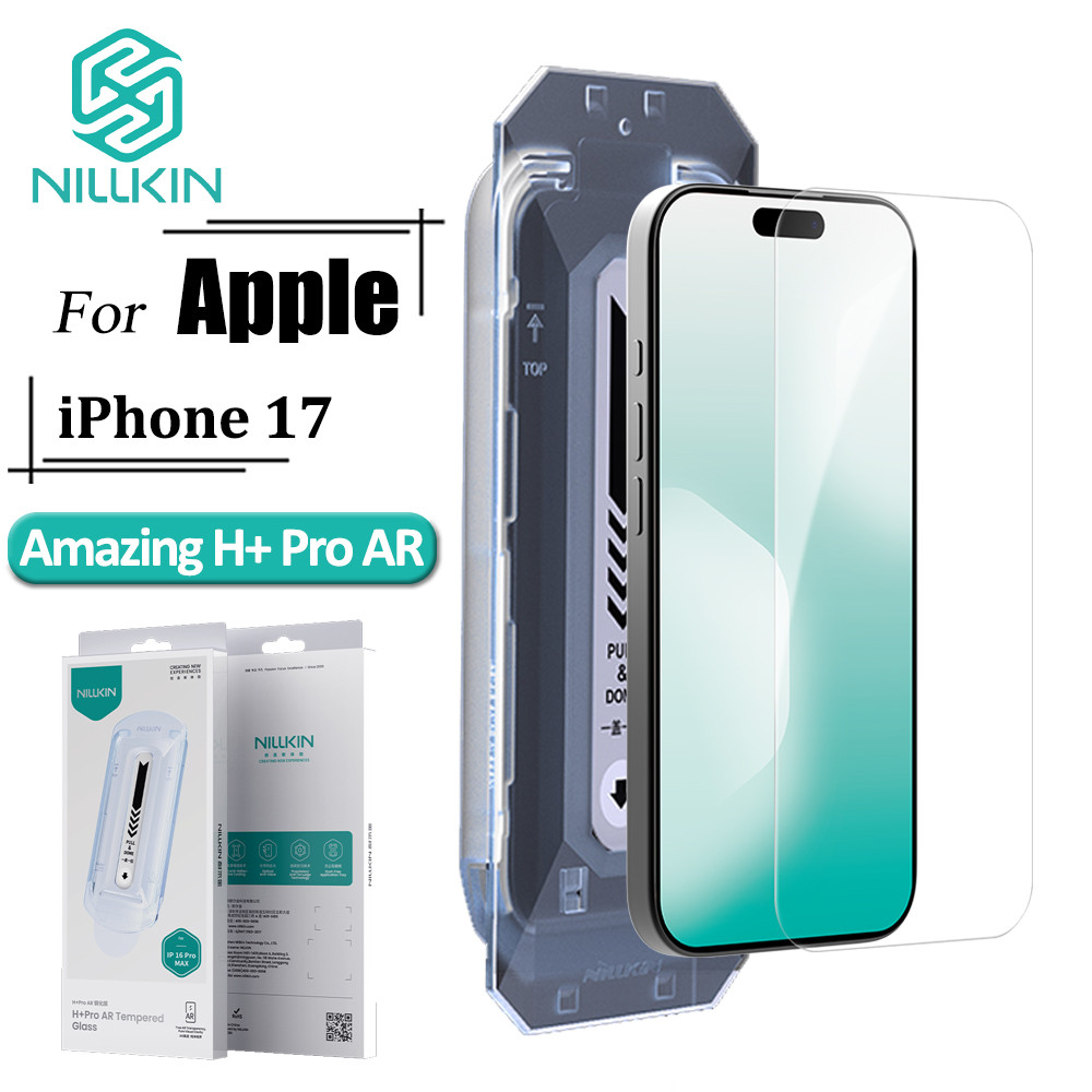 NILLKIN Vidro Temperado iPhone 17 H + Pro AR Protetor De Tela Antirreflexo De Fácil Instalação 3D em Oferta na Shopee