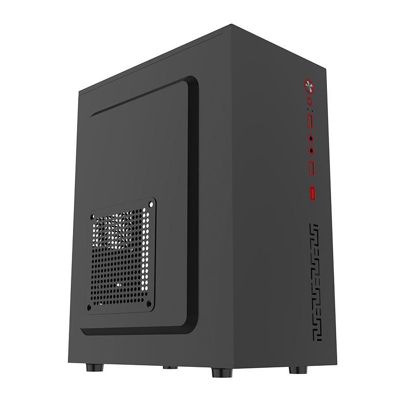 Gabinete Office Aigo Q2522, Mini-Tower, Preto, AC-Q2522-B-HQ1