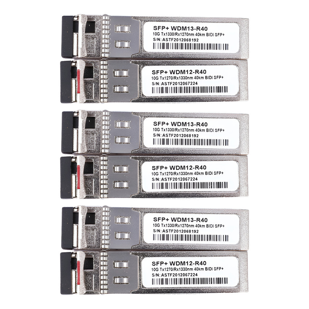 3 Par Modulo Sfp 10gb 40km Wdm 1270/1330nm Lc Gbic 10g Bidi