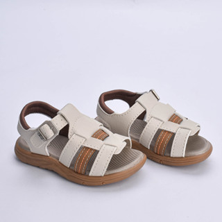 Sandália Infantil Meninos Kidy Flex Bege Anatômica Leve Confortável Casual Calce Fácil Fivela Tiras em Oferta na Shopee