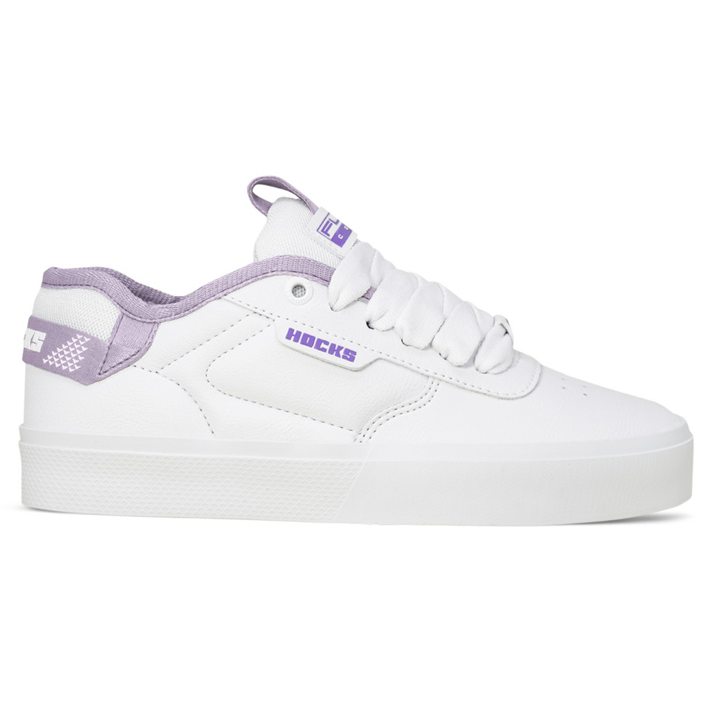 Tênis Hocks Flat Core Lilac Unissex | Branco