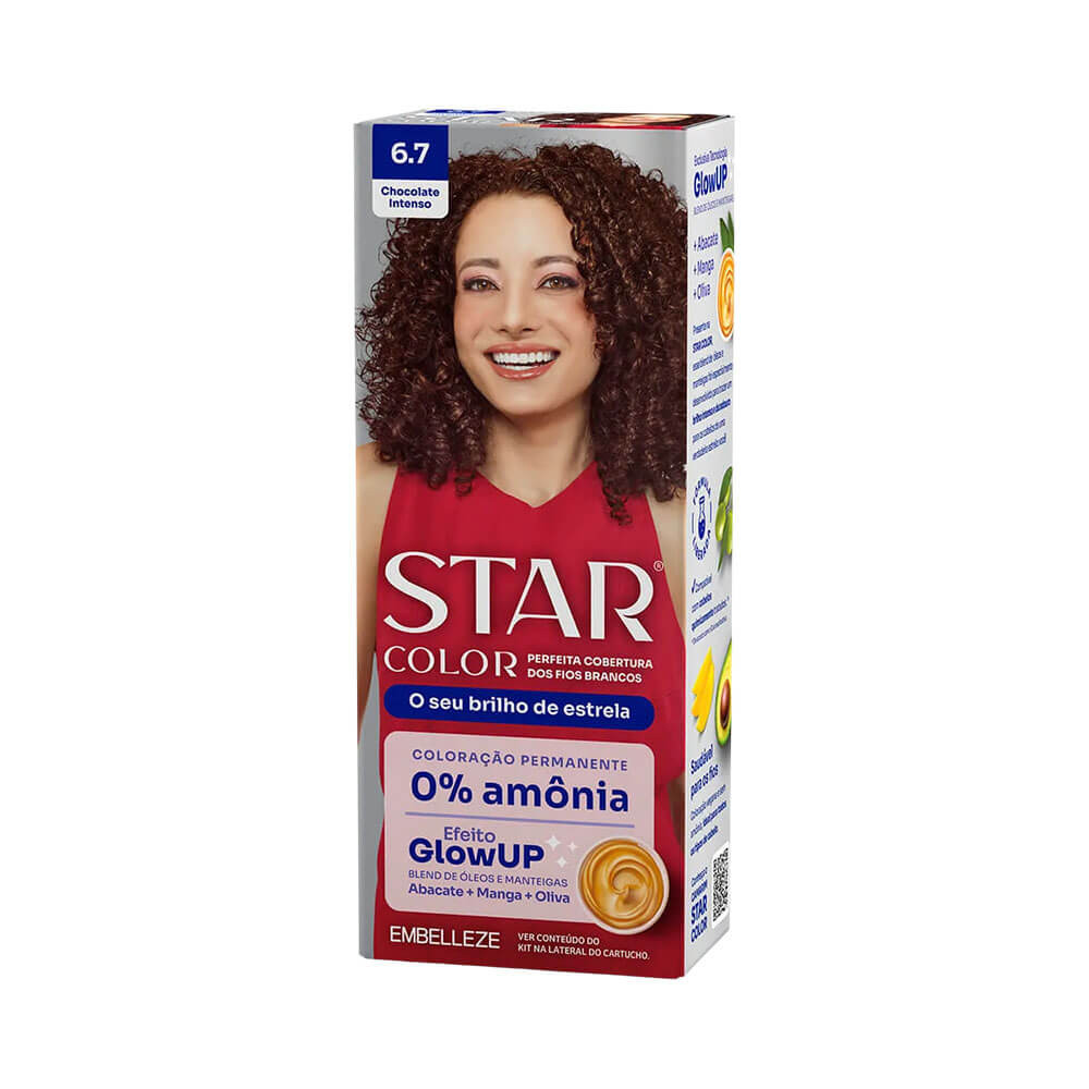 Coloração Star Color 6.7 Chocolate Intenso em Oferta na Shopee