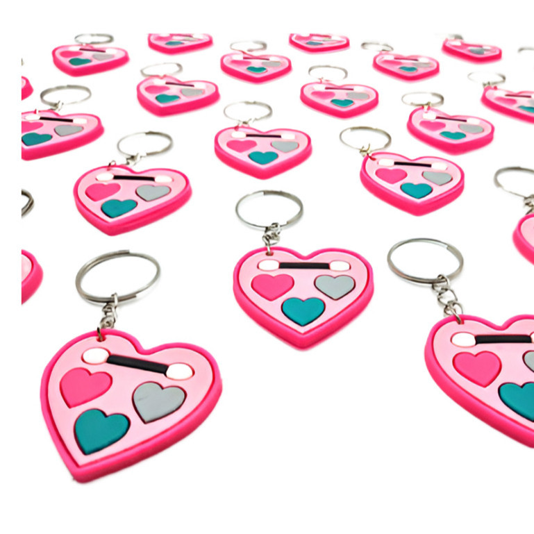 Lembrancinha Maquiagem Chaveiro Paleta Cores 10un Chaveiro Tema Aniversário Festa Menina Barbie em Oferta na Shopee