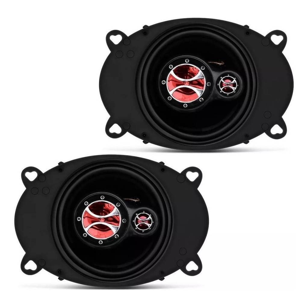 Par Alto Falantes Triaxial 4x6 Foxer Fz.46p Universal
