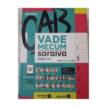 Vade Mecum Saraiva Oab 2019 - 18ª Edição de Alexandre Salim 7514444