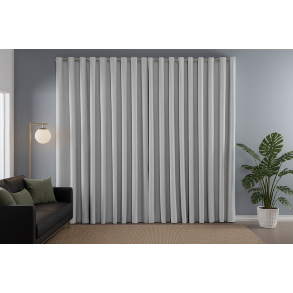 Cortina 4 x 2,80 m Blackout Quarto Sala Janela Evita Luz