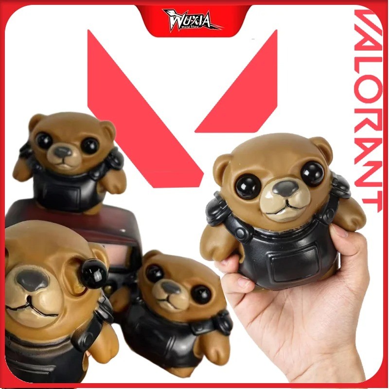 Anime VALORANT Guerra Urso PLA Brinquedos Jogos Modelo Figuras De Ação Música Popular Bonecas Presentes Para Crianças An