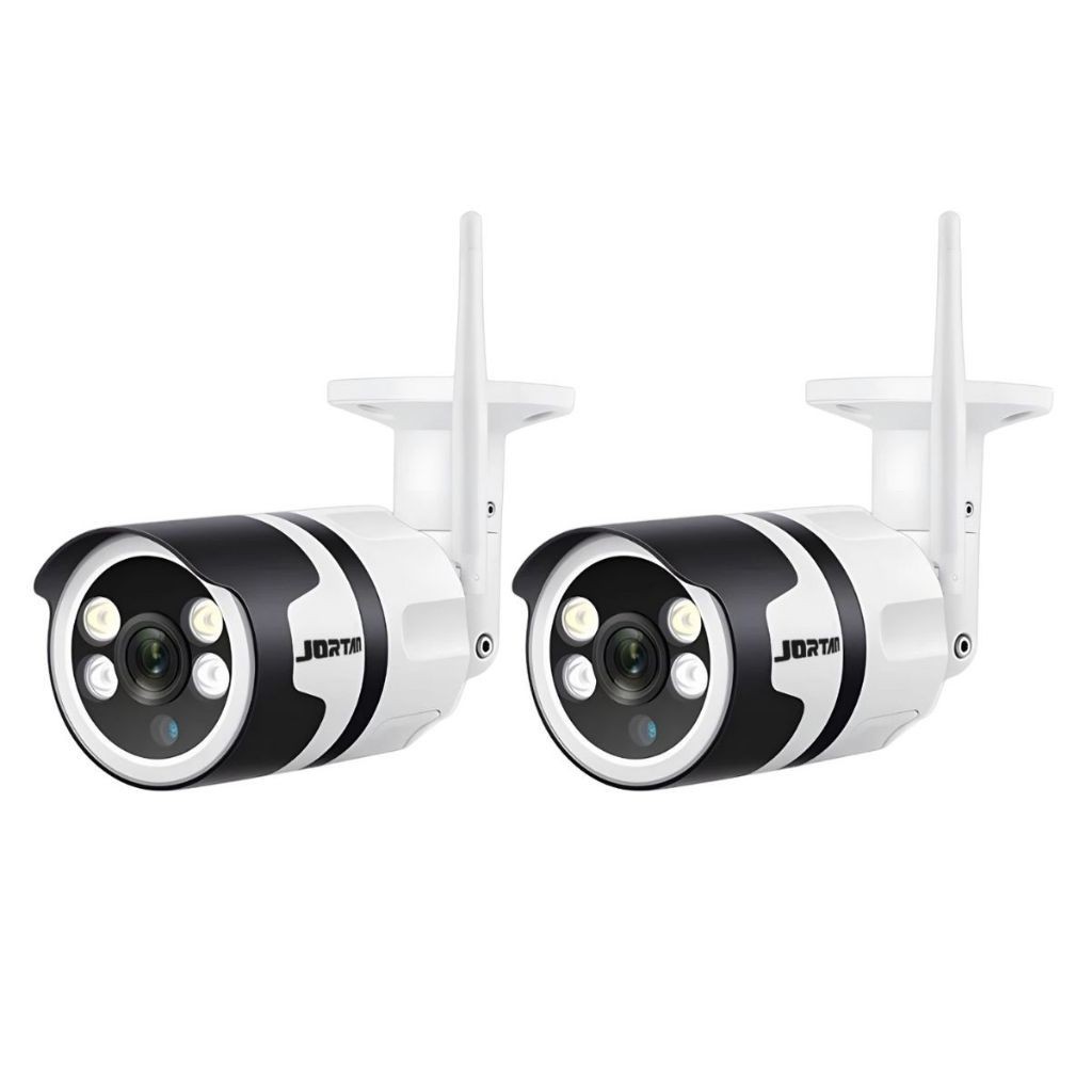 Kit 2 Camera Wifi Ip Externa Ip66 A Prova D'agua Yoosee 1080p