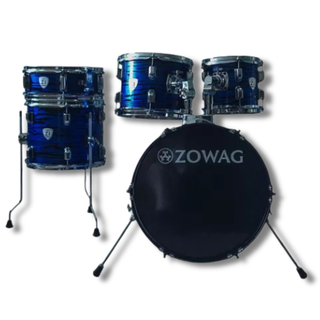 Bateria Zowag Z1 Series Night Blue Party Bumbo 16¨ Shell Pack