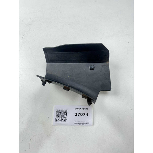 Acabamento Direito Grade Churrasqueira Honda Crv  2012 2015