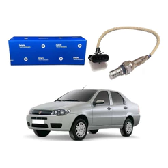 Sonda Lambda Pre Pos Siena 1.8 Flex 2005 A 2010