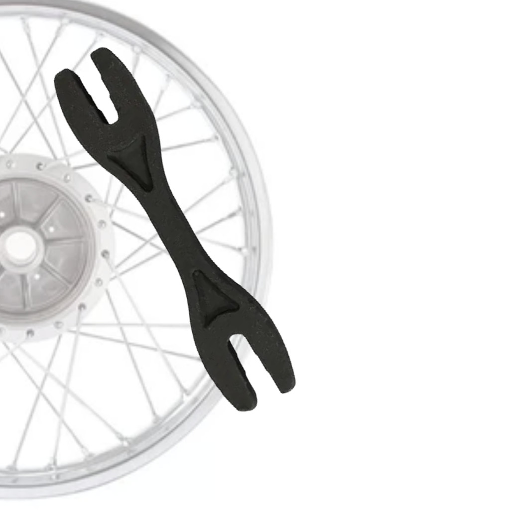 Chave Raio 6 Em 1 3.9 A 5.8mm Ferramenta Regulagem Roda Raiada Moto Bicicleta