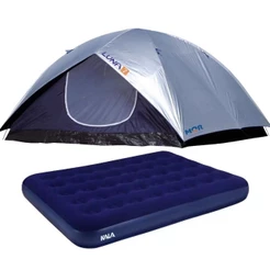 Barraca para Camping Luna 7 Pessoas MOR com Colchão Inflável de Casal KALA