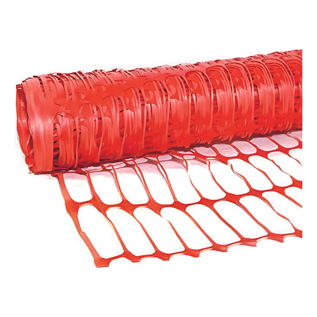 Tela De Proteção Tapume Extrusada 1,2mx50m Laranja Roma