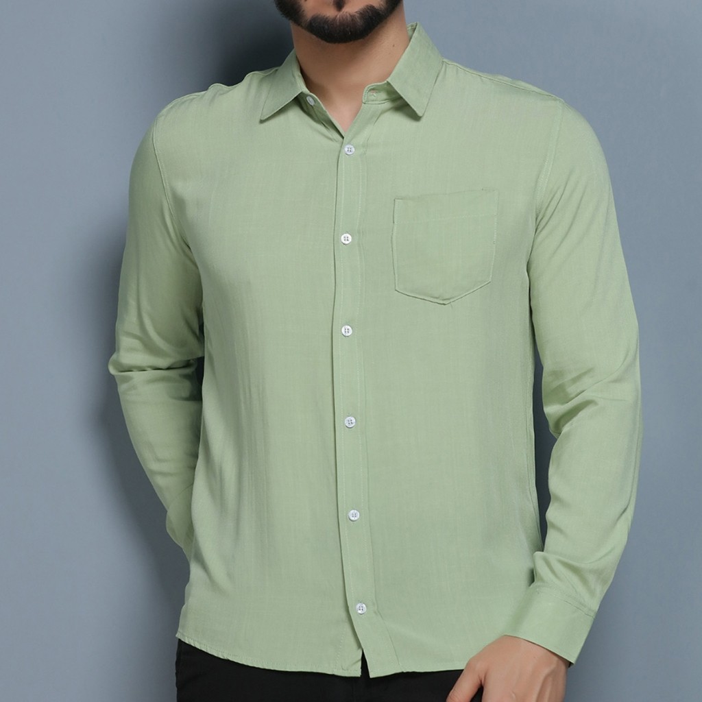 camisa social manga longa decido viscolinho encolhe um pouquinho SEM bolso Slim fit nao massa passa fácil