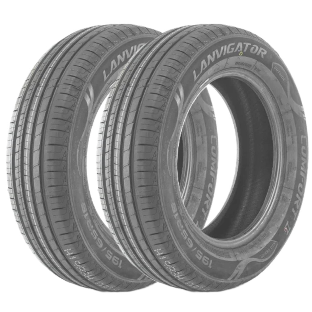 Kit 2 Pneus 175/60 R13 Lanvigator Comfort II 77H Novos Aro 13