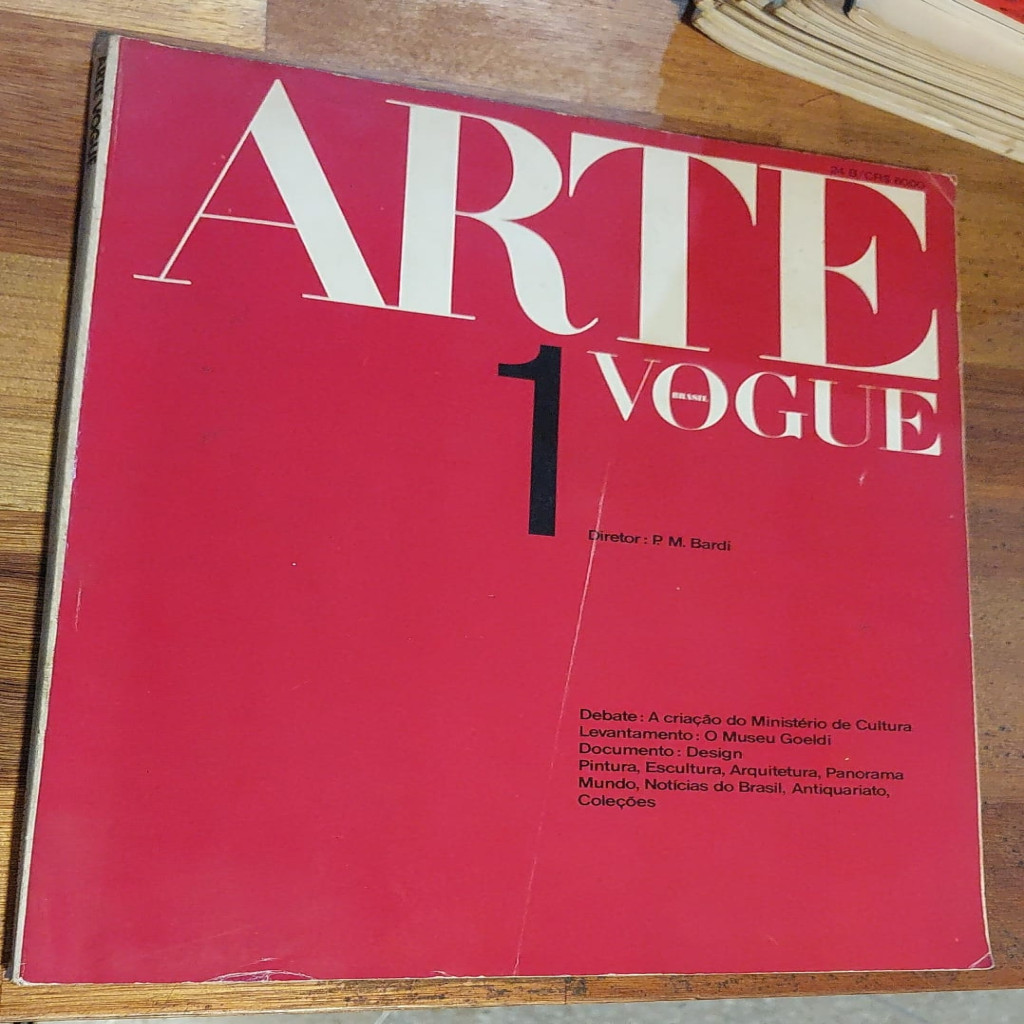 Arte 1 - Vogue Brasil n. 24-B autor Revista - P. M. Bardi (dir.)