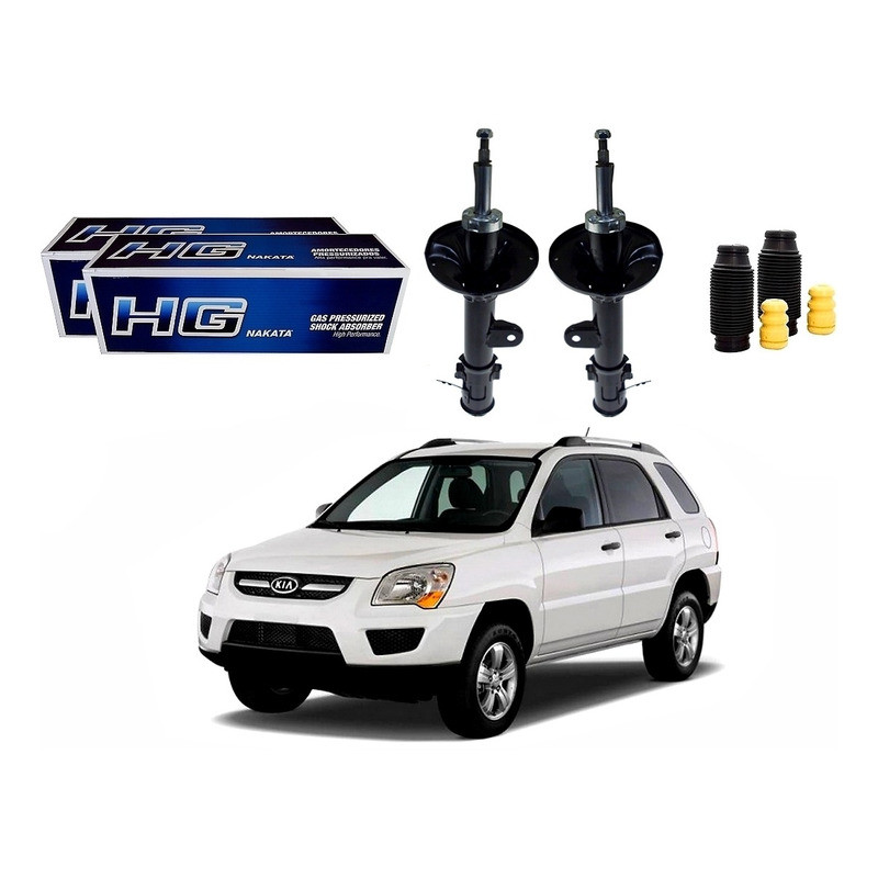 Kit Amortecedor Traseiro, Sportage 2.0 2.7 2005 A 2010